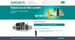 Desktop Screenshot of moxa.cz