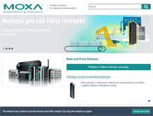 Tablet Screenshot of moxa.cz