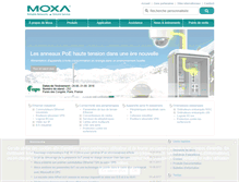 Tablet Screenshot of fr.moxa.com