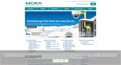 Desktop Screenshot of de.moxa.com